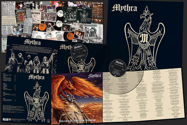 Mythra : Warriors Of Time : The Anthology (2xLP, Comp, Ltd, Ult)