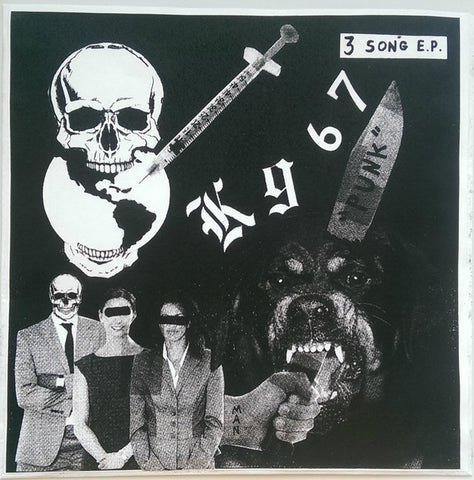 K9-67 : "Punk" (Lathe, 7", Shape, S/Sided, Ltd, Cle)