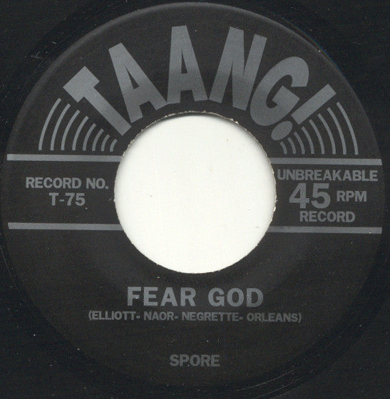 Spore (2) : Fear God (7", Single)