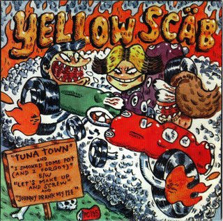Yellow Scab : Tuna Town (7", Yel)