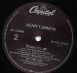 John Lennon : Stand By Me (12", Single, Promo)