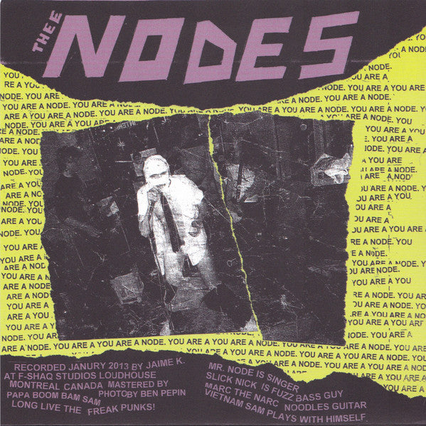 Naughty Girls / Thee Nodes : Naughty Girls / Thee Nodes (7")