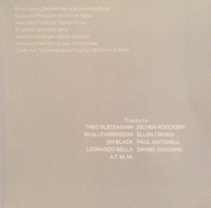 Ben Monder : Excavation (CD, Album, RE, RM)