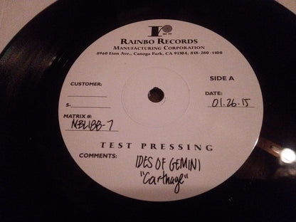 Ides Of Gemini : Carthage (7", Single, TP)