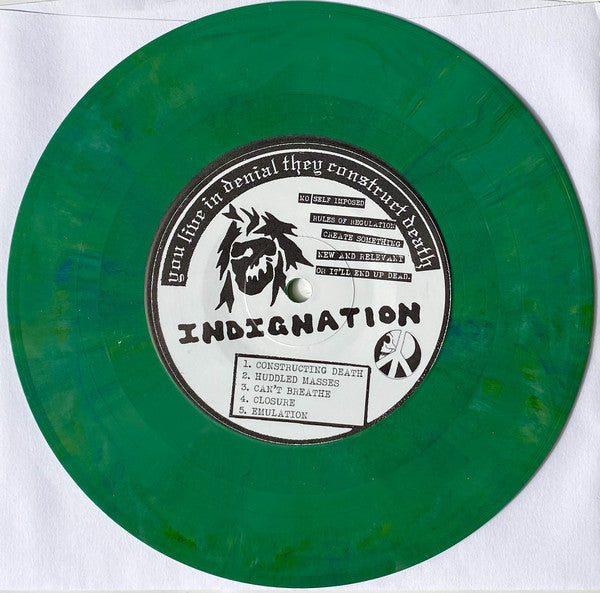 Indignation (5) : 5 Track E.P. (7", EP, Gre)