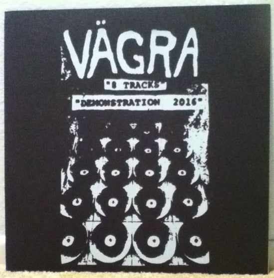 Vägra : 8 Tracks Demonstration 2016 (LP, S/Sided, W/Lbl)