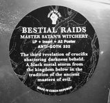 Bestial Raids : Master Satan's Witchery (LP, Album)