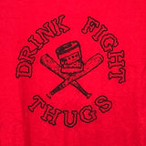 Drink Fight Thugs, used band shirt (L)