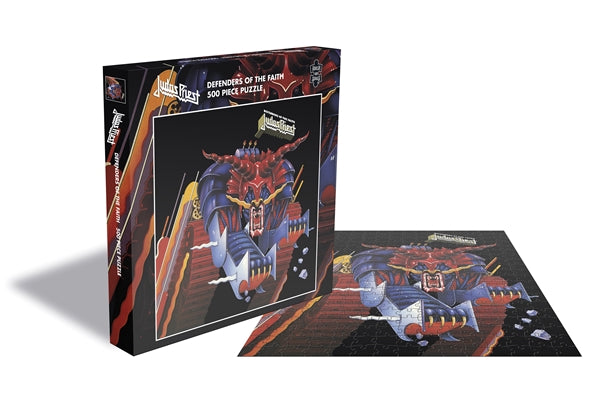 Judas Priest "Defenders Of The Faith" Rock Saws 500 Piece Jigsaw Puzzle