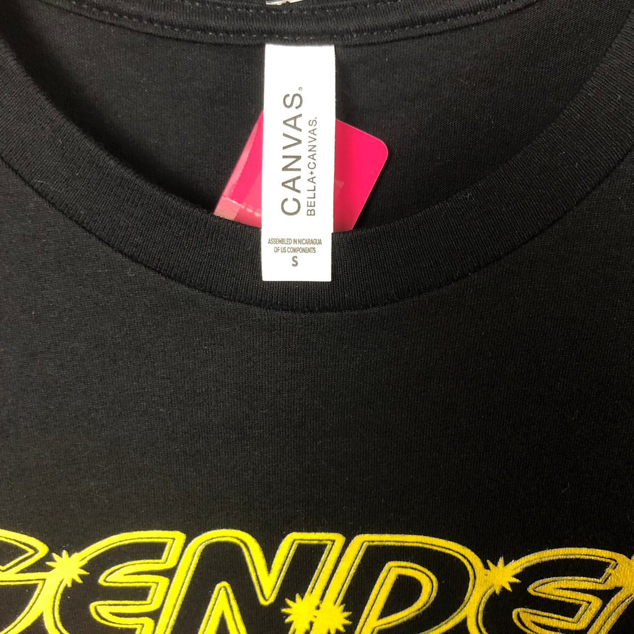 Gender Does Not Equal Genre, used novelty shirt (S)