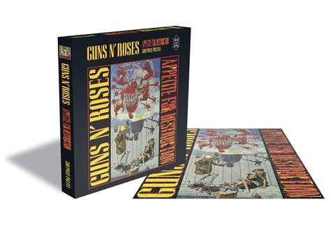 Guns N' Roses "Appetite For Destruction" Rock Saws 500 Piece Jigsaw Puzzle