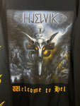 Hjelvik, used band shirt (L)
