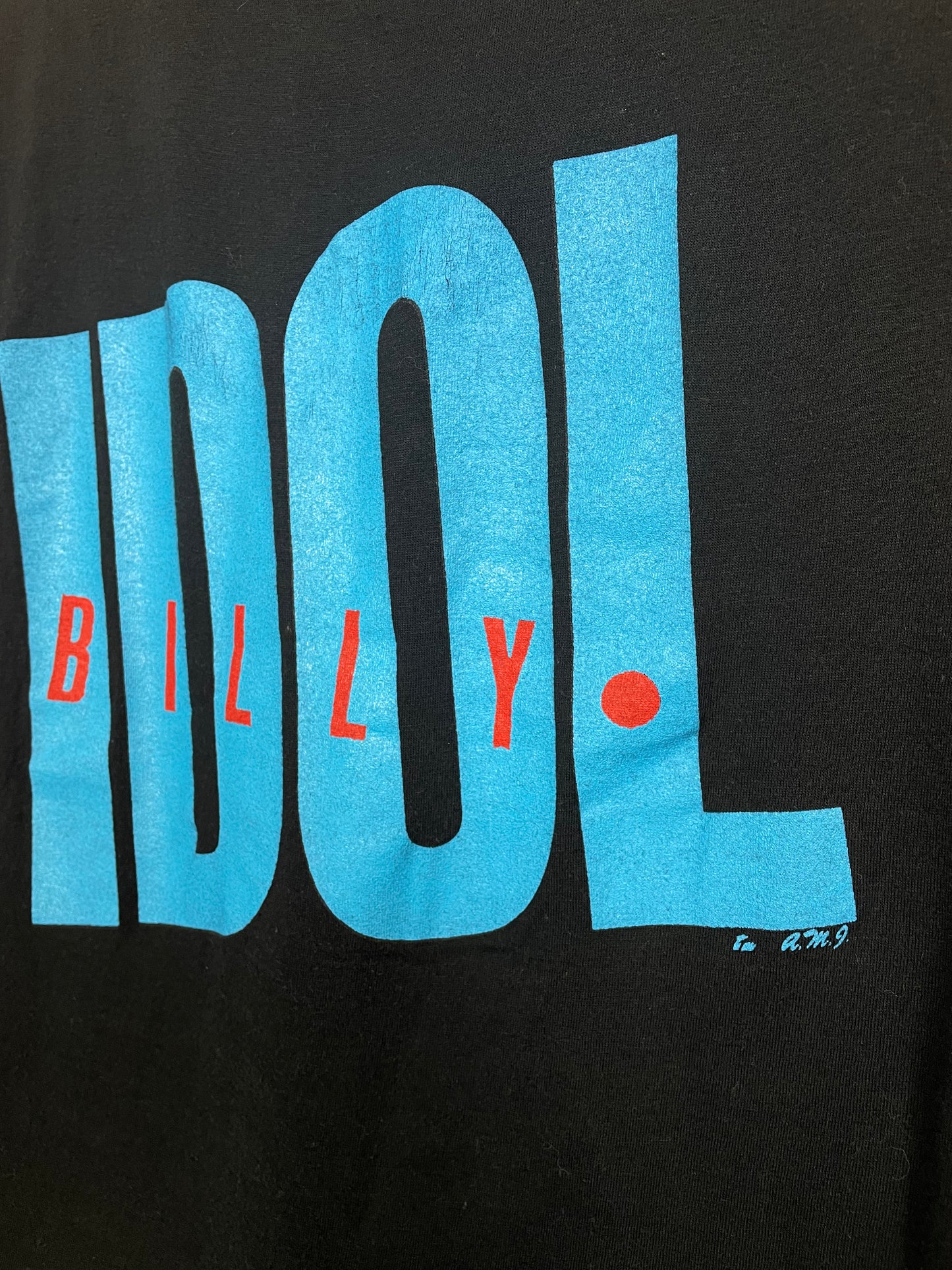 Billy Idol, vintage band shirt (M)