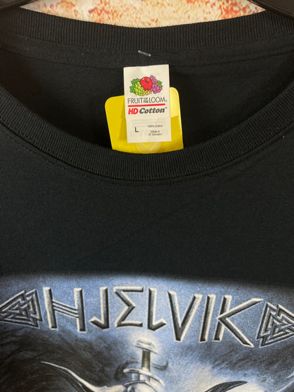 Hjelvik, used band shirt (L)