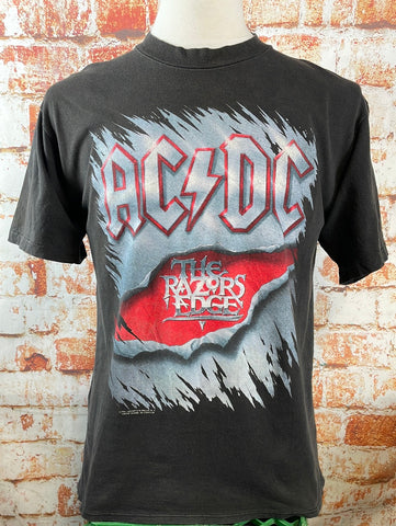 AC/DC "The Razors Edge," vintage band shirt (L)