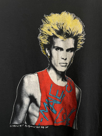 Billy Idol, vintage band shirt (M)