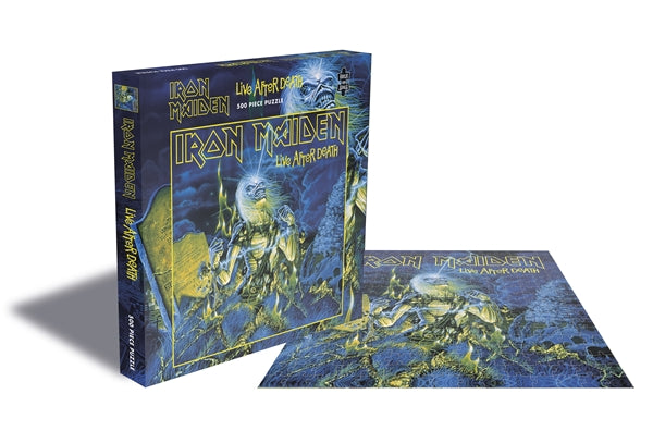 Iron Maiden "Live After Death" Rock Saws 500 Piece Jigsaw Puzzle