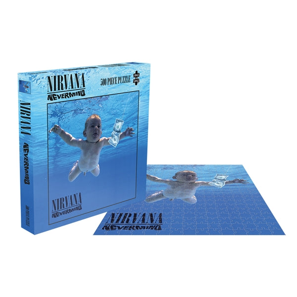 Nirvana "Nevermind" Rock Saws 500 Piece Jigsaw Puzzle